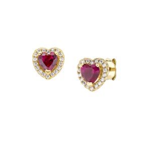 Boucles d'oreilles Amen Femme Dolce cuore in Argent Zircone ETICUGRZ - ETICUGRZ